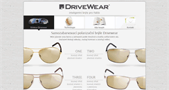 Desktop Screenshot of drivewear.cz